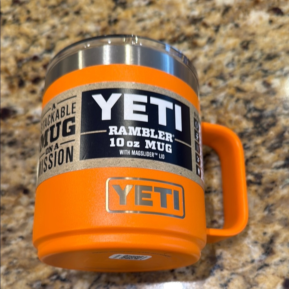 Yeti 10oz mug orange